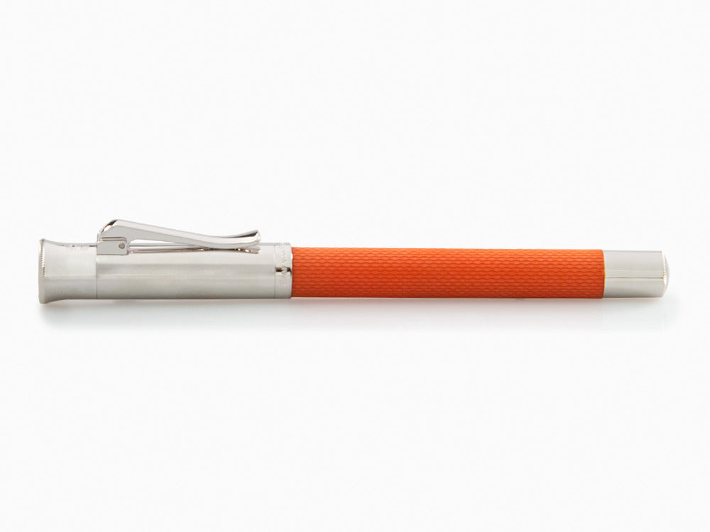 Graf von Faber-Castell Guilloche Fountain Pen, Precious resine, Orange