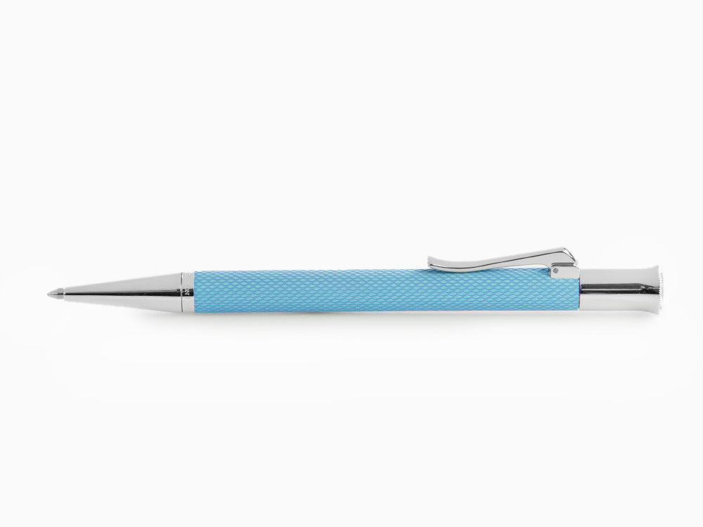 Graf von Faber-Castell Guilloche Gulf Blue Ballpoint pen, Precious resine