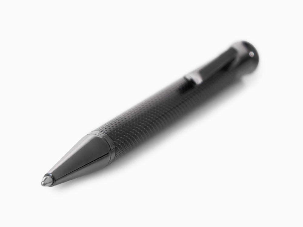 Graf von Faber-Castell Guilloche Black Edition Ballpoint pen, Resin, 145268