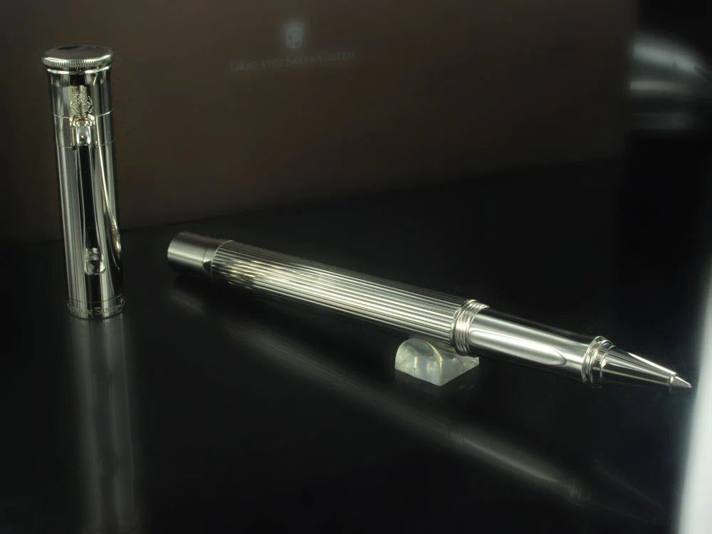 Graf von Faber-Castell Classic Rollerball pen, Platinum trim, 145512