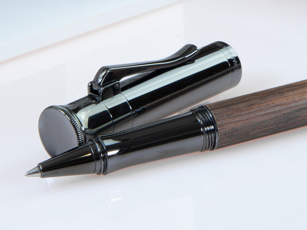 Graf von Faber-Castell Classic Macassar "Black Edition" Rollerball pen, 145516