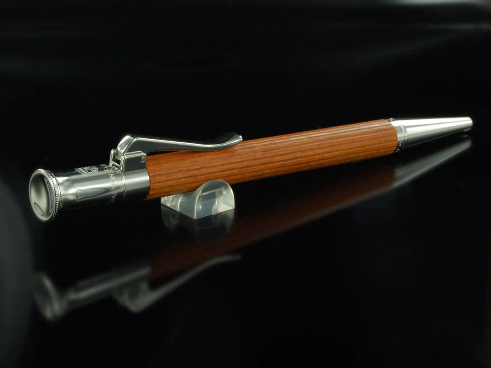 Graf von Faber-Castell Classic Ballpoint pen, Pernambuco wood, Platinum, 145530