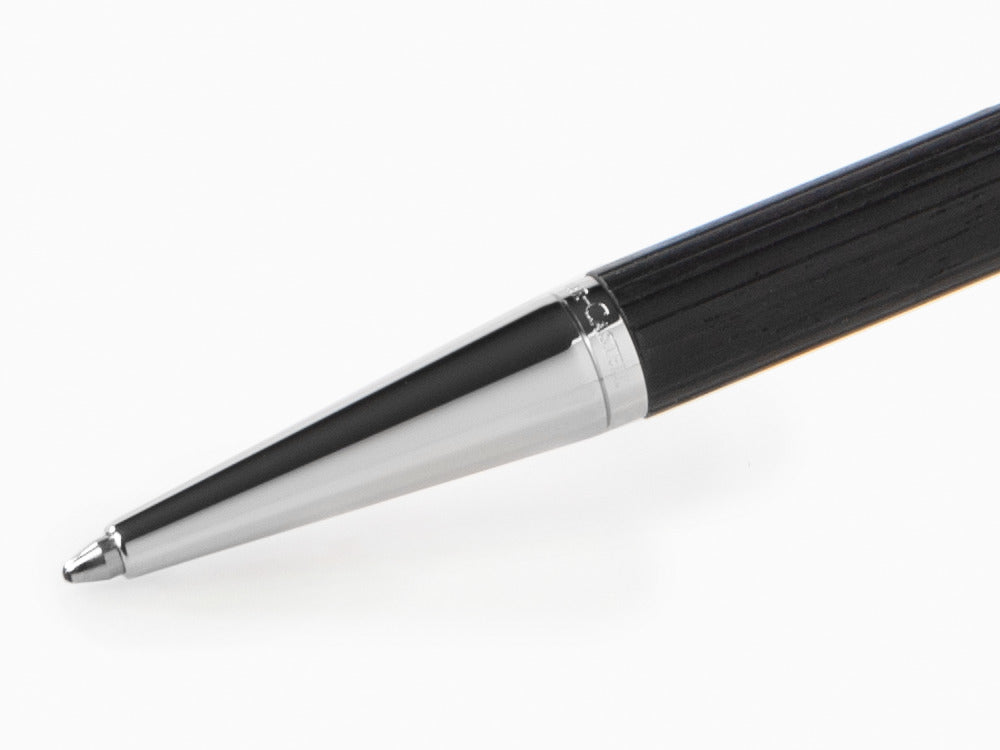 Graf von Faber-Castell Classic Ballpoint pen, Ebony wood, Platinum trim, 145531