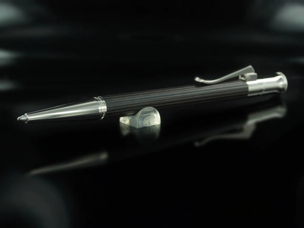 Graf von Faber-Castell Classic Ballpoint pen, Grenadilla wood, Platinum trim