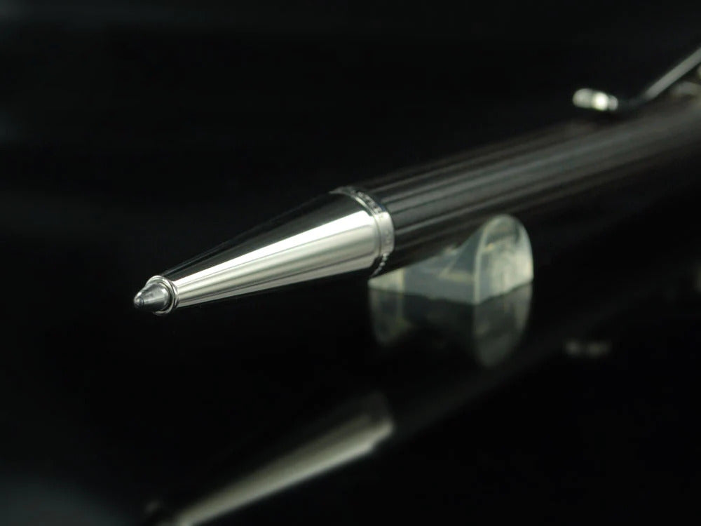 Graf von Faber-Castell Classic Ballpoint pen, Grenadilla wood, Platinum trim