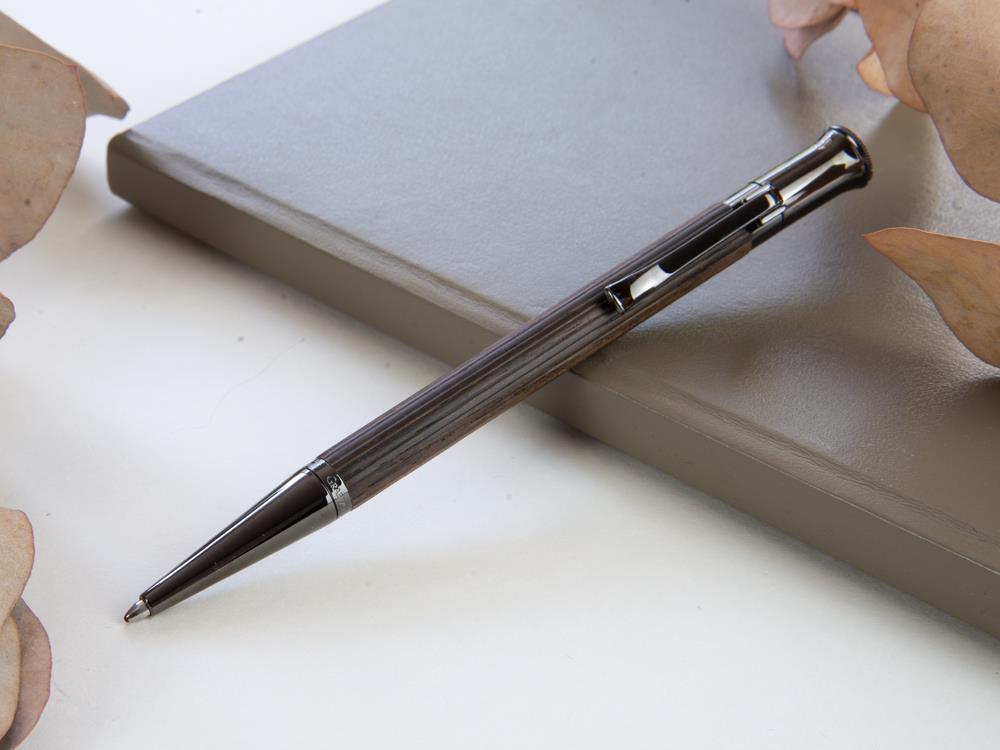 Graf von Faber-Castell Classic Macassar "Black Edition" Ballpoint pen, Wood
