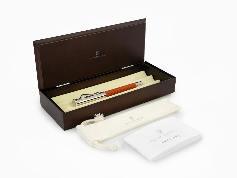 Graf von Faber-Castell Classic Fountain Pen, Pernambuco wood, Platinum