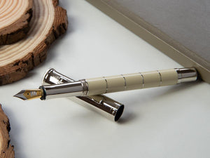 Graf von Faber-Castell Classic Anello Fountain Pen, Ivory