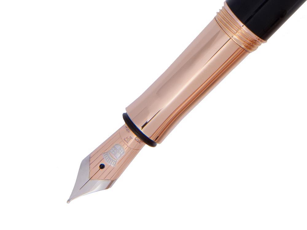 Graf von Faber-Castell Anello Rose Gold Fountain Pen, Resin, 145780