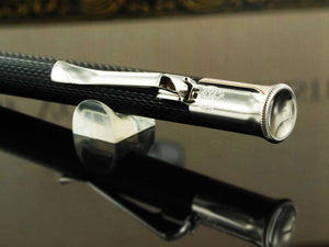 Graf von Faber-Castell Guilloche Ballpoint pen, Precious resine, Black, 146530