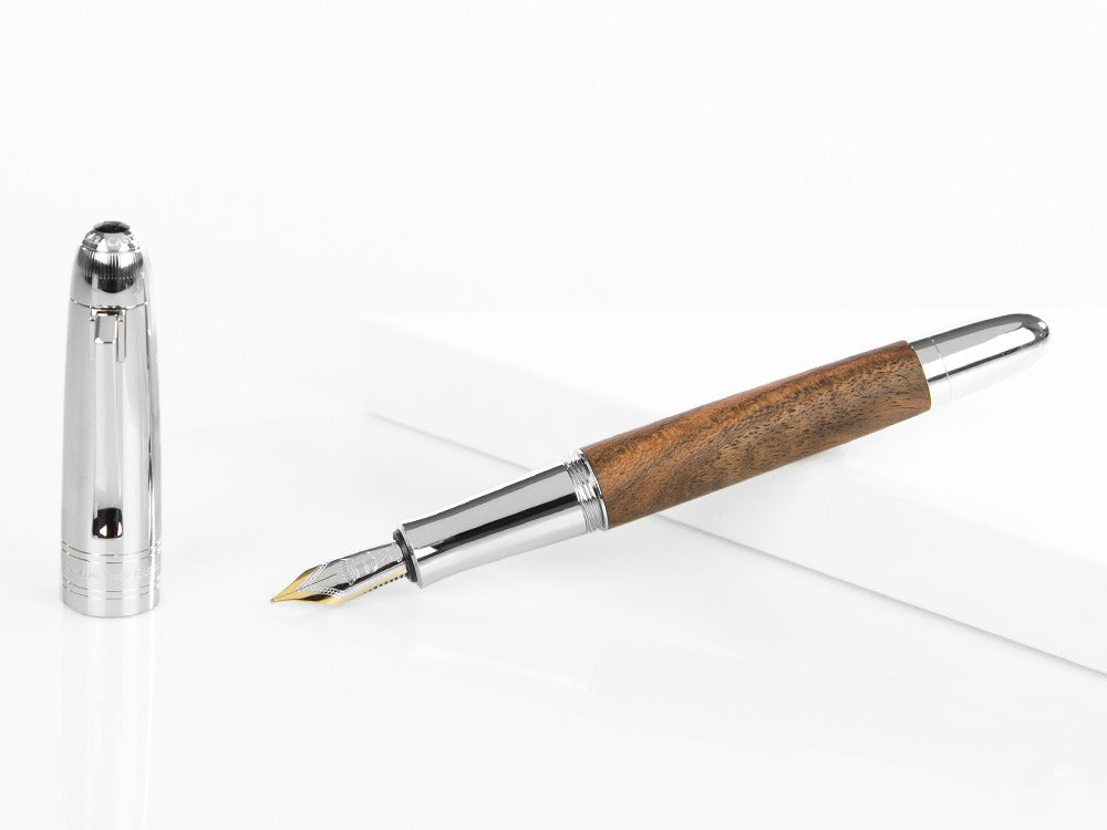 Graf von Faber-Castell Magnum Fountain Pen, Walnut wood, 156380