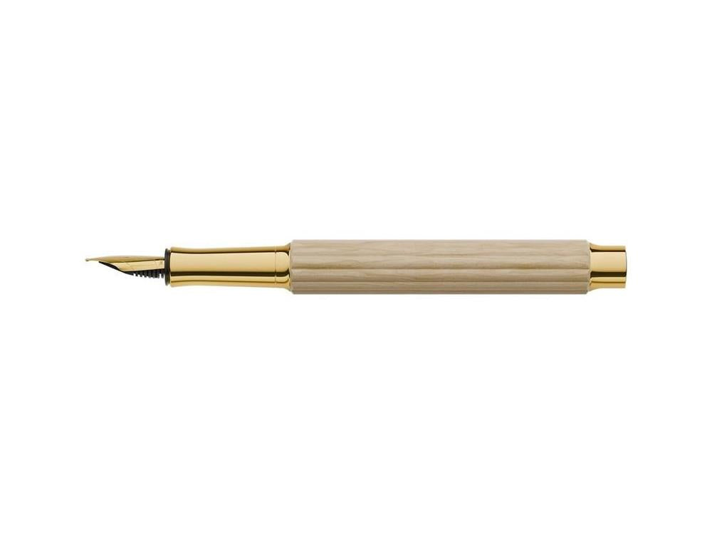 Graf von Faber-Castell Bloom Hornbeam Carpe Fountain Pen, 157100