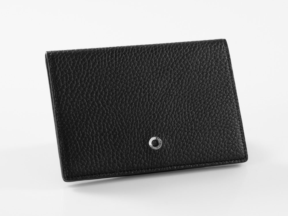 Graf von Faber-Castell Cashmere Passport Case, Calfskin Leather, Black, G118706