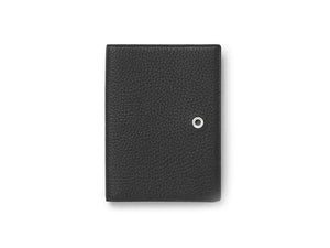 Graf von Faber-Castell Cashmere Passport Case, Calfskin Leather, Black, G118706