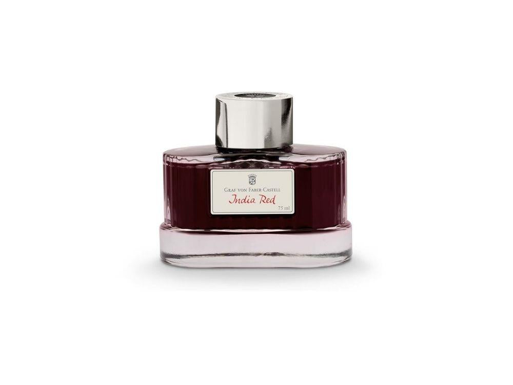 Graf von Faber-Castell Ink Bottle India Red, 75ml