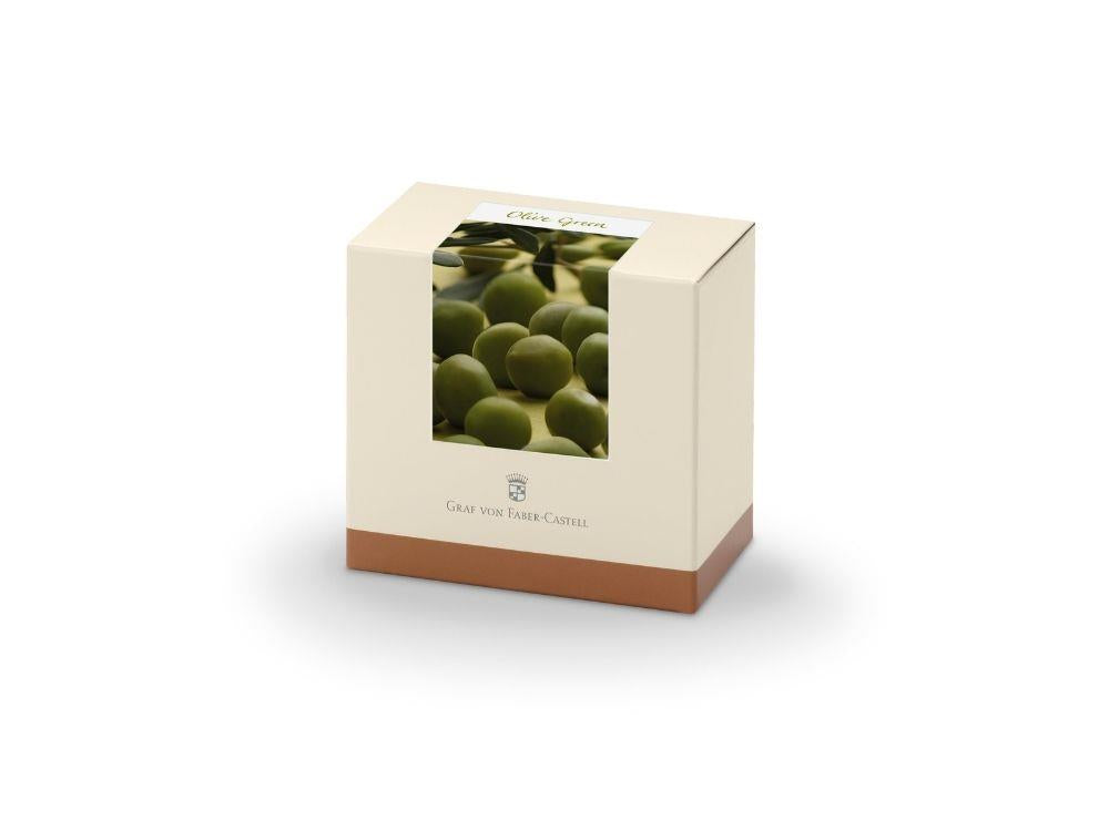 Graf von Faber-Castell Ink Bottle Olive Green, 75ml, T141015