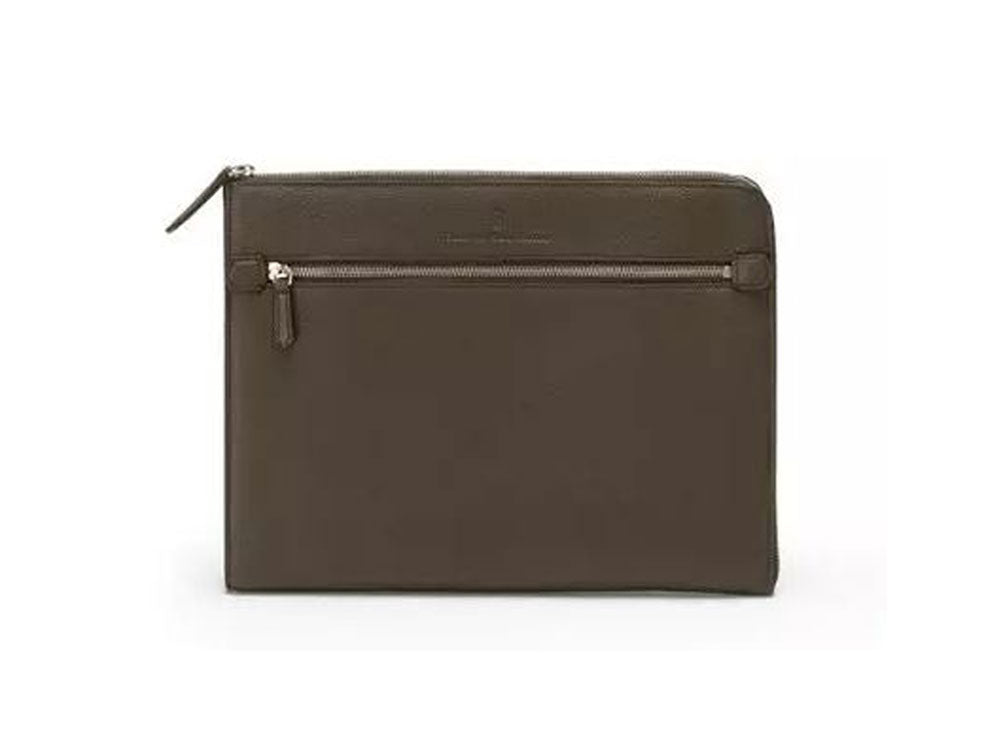 Graf von Faber-Castell Cashmere Document case, Calfskin Leather, Brown, G118690