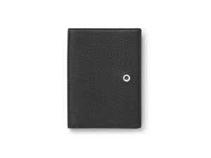 Graf von Faber-Castell Cashmere Passport Case, Calfskin Leather, Black, G118706