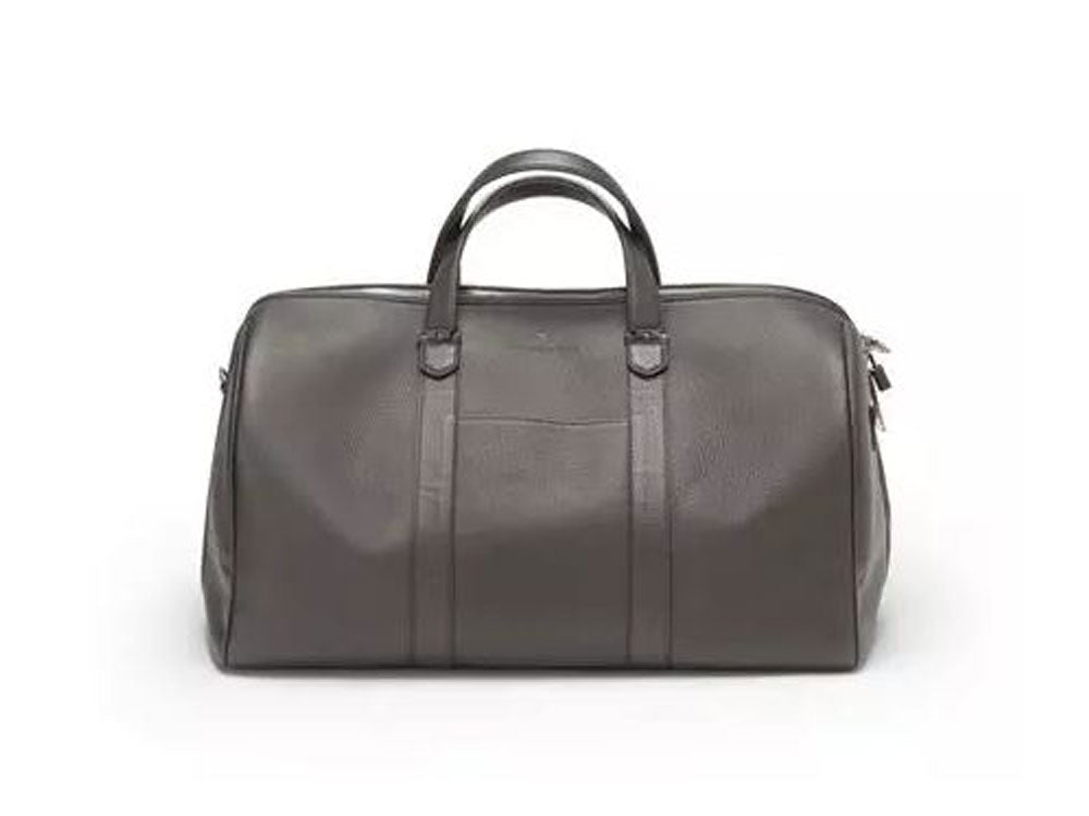 Graf von Faber-Castell Cashmere Travel bag, Calfskin Leather, Grey, G118680