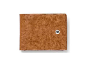 Graf von Faber-Castell Epsom Wallet, Brown, Calfskin Leather, 4 Cards, 118931