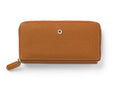 Graf von Faber-Castell Epsom Wallet, Cognac, Leather, 14 Cards, Zip, 118962