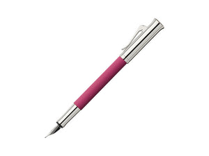 Graf von Faber-Castell Guilloche Fountain Pen, Precious resine, Pink
