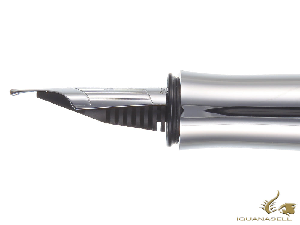 Graf von Faber-Castell Guilloche India Red Fountain Pen, Precious resine