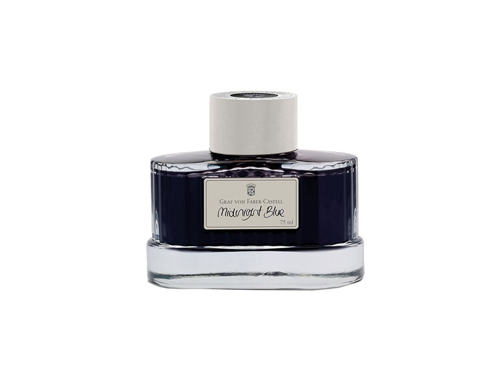 Graf von Faber-Castell Ink Bottle Midnight Blue, 75ml, 141007
