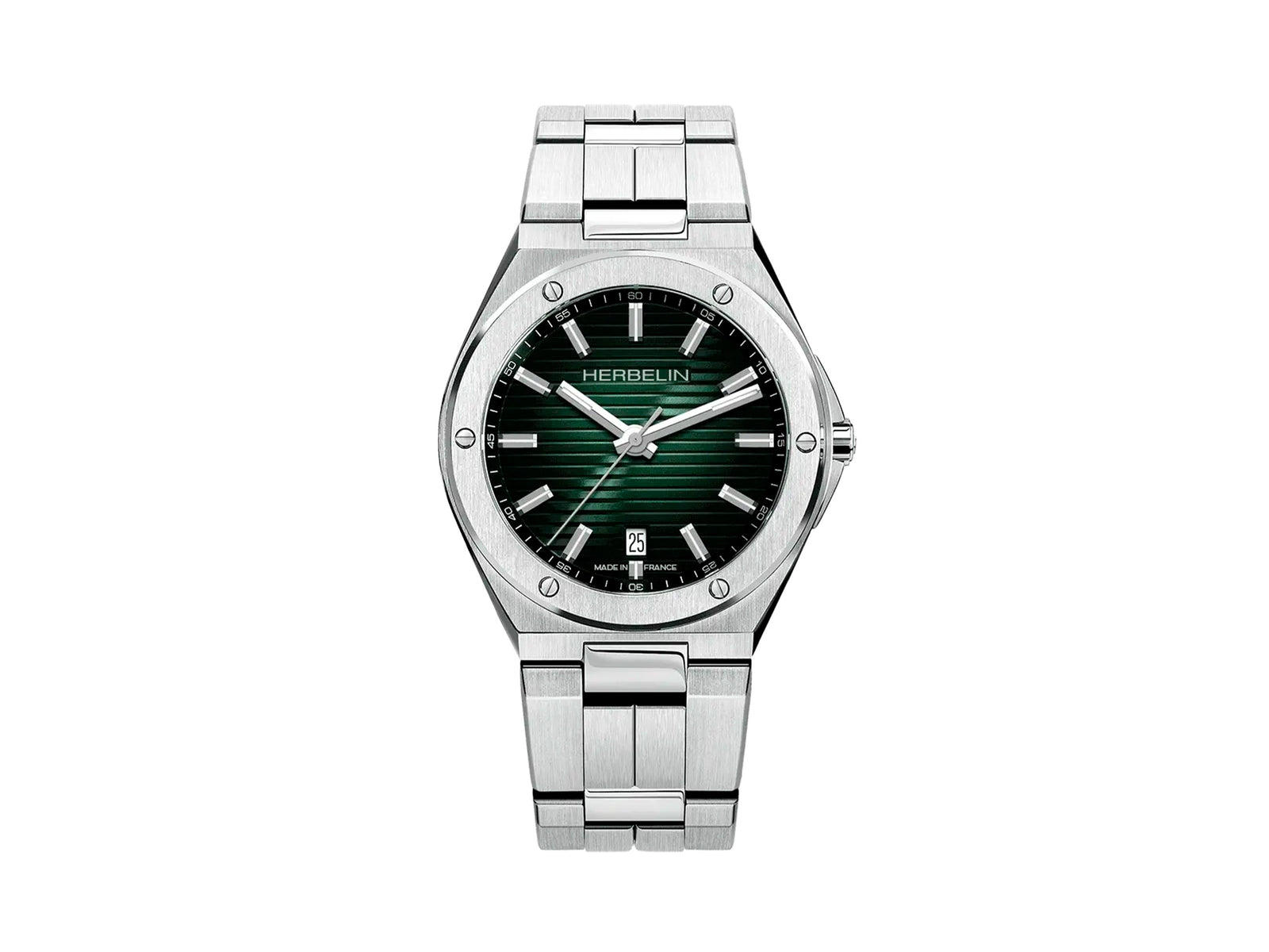 Herbelin Cap Camarat Quartz Watch, Green, 40.5 mm, 12245B16