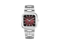 Herbelin Cap Camarat Quartz Watch, Stainless Steel 316L, Red, 39 mm, 12246B18