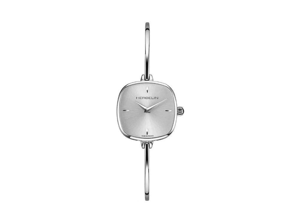 Herbelin Fil Quartz Watch, Stainless Steel 316L, Silver, 24 mm, 17207B11