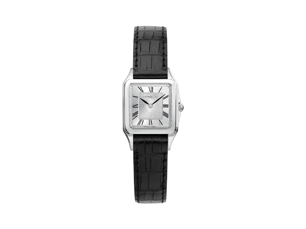 Herbelin Luna Quartz Watch, Stainless Steel 316L, White, 24 mm, 17457AP01