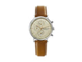 Herbelin Inspiration Quartz Watch, Stainless Steel 316L, Cream, 35647AP12GD