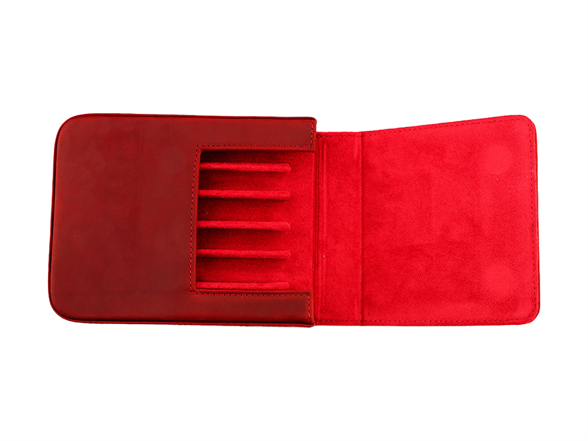 Iguana Pen Case Red 6, PEN-CASE-RED-6
