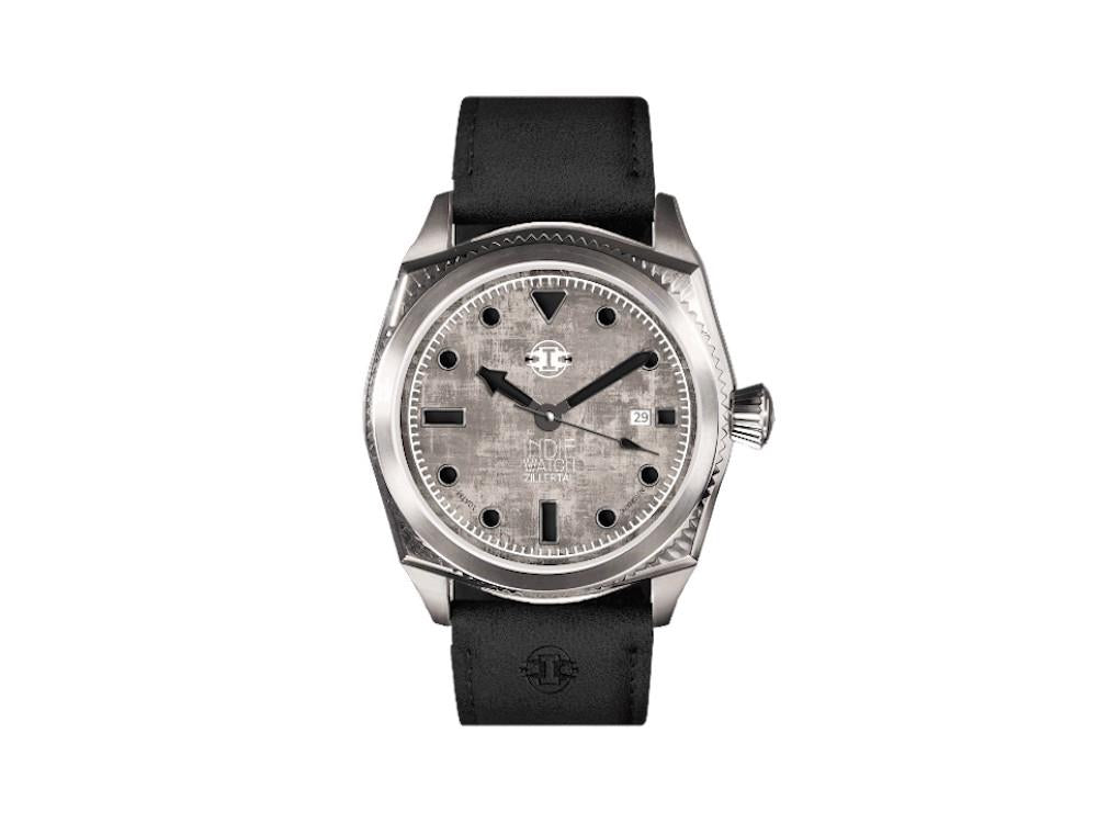 Indie Watch Zillertal Automatic Watch, Grey, 40 mm, 163Z