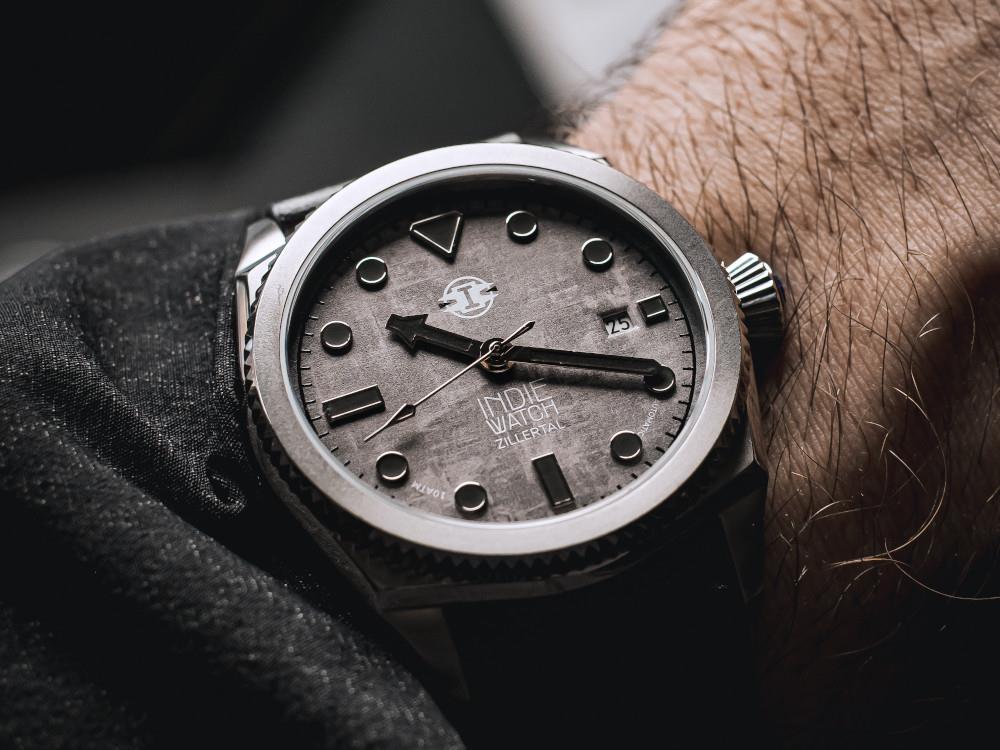 Indie Watch Zillertal Automatic Watch, Grey, 40 mm, 163Z