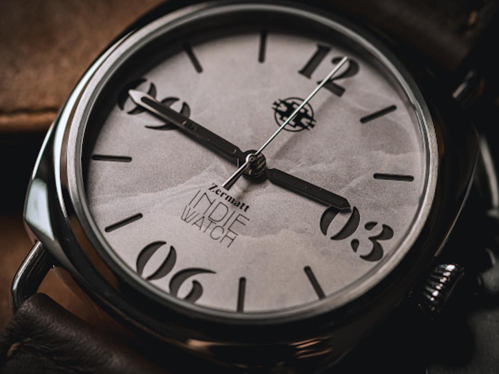 Indie Watch Zermatt Automatic Watch, White, 44 mm, 31G