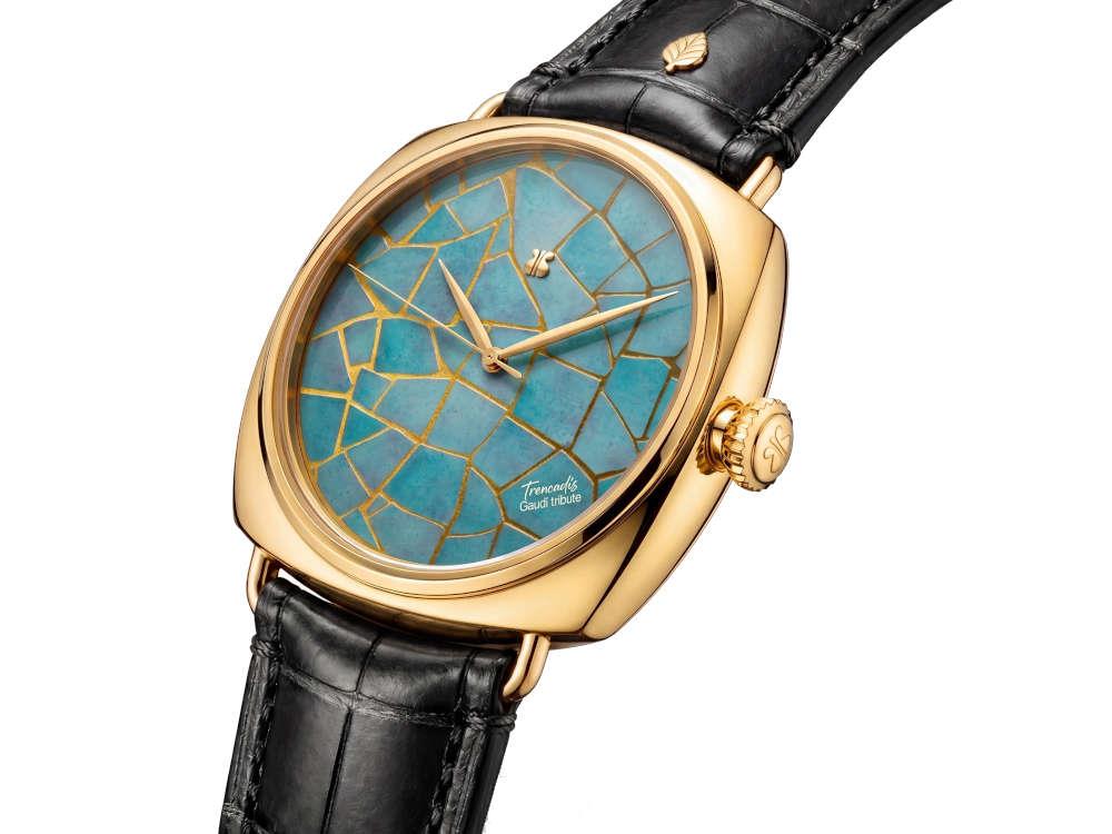 Indie Watch Trencadís Aguamarina Automatic Watch, 44 mm, TRDISAGM01