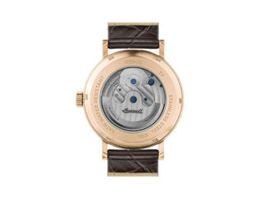 Ingersoll 1892 Charles Automatic Watch, 44 mm, Golden, Leather strap, I05805
