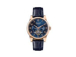 Ingersoll 1892 Swing Automatic Watch, 45 mm, PVD Rose Gold, Blue, I12702