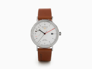 Iron Annie Bauhaus Automatic Watch, White, 41 mm, Day, 2160-1