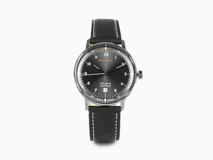 Iron Annie Bauhaus Quartz Watch, Black, 40 mm, Day, 5046-2