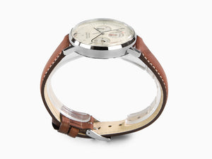 Iron Annie Bauhaus Quartz Watch, Beige, 41 mm, Chronograph, Day, 5086-5