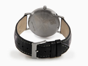 Iron Annie Classic Quartz Watch, Silver, 41 mm, Day, Mineral K1, 5938-4