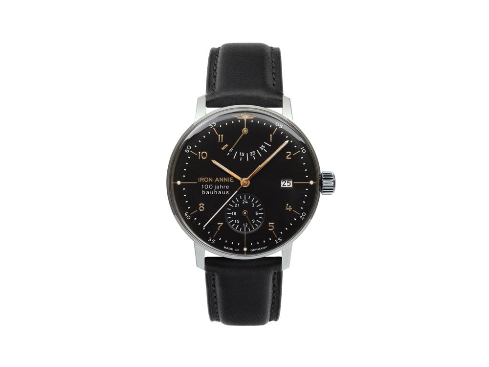 Iron Annie Bauhaus Automatic Watch, Black, 41 mm, Day, 5066-2