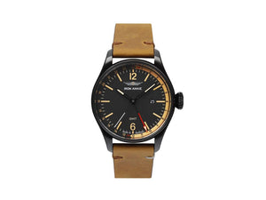 Iron Annie Flight Control Quartz Watch, Black, 40 mm, GMT, Day, 5148-2