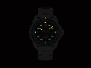 Luminox Land Ice-Sar Arctic Quartz Watch, Steel bracelet, Black, XL.1202
