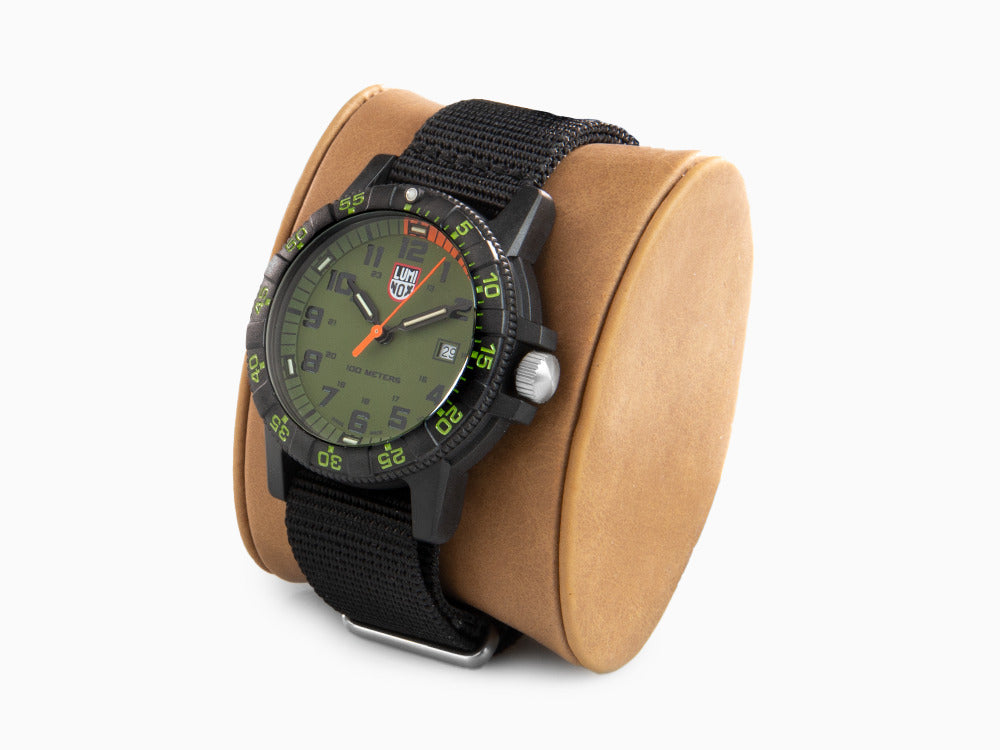 Luminox Sea Turtle Giant Quartz Watch, Green, Carbon, 44 mm, 10 ...