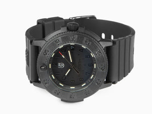 Luminox Navy Seal 3000 EVO Series Black Out Watch, 43 mm, XS.3001.EVO.BO