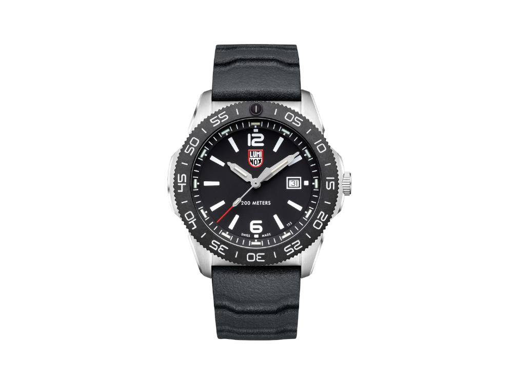 Luminox Sea Pacific Diver Quartz Watch, CARBONOX, Black, 44 mm, 20 atm, XS.3121